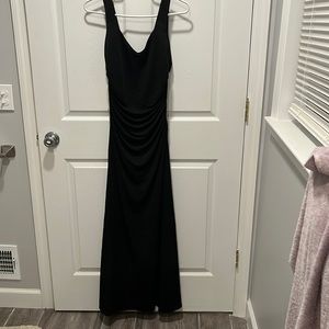 Gorgeous black gown with sequin detail!